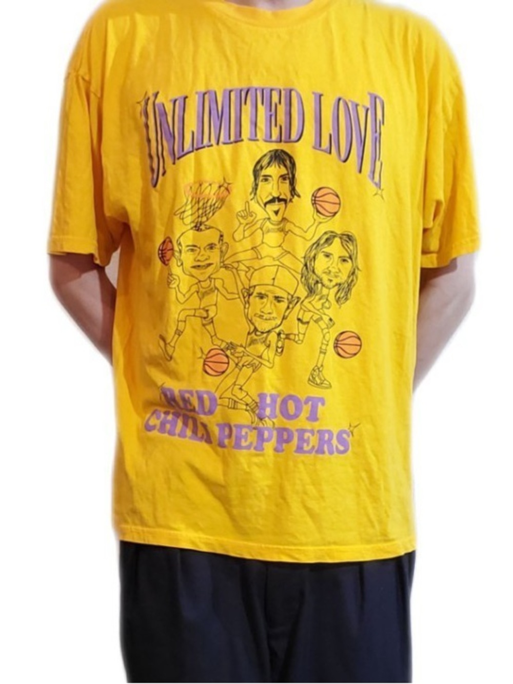 Los Angeles Lakers x Red Hot Chili Peppers Unlimited Love T Shirt